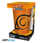 ABYstyle Naruto Konoha & Seal 400ml Glass