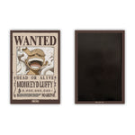 ABYstyle One Piece Wanted Luffy Metal Magnet