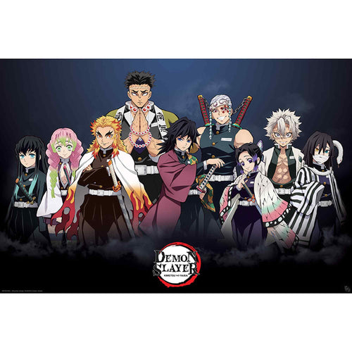 GB eye Demon Slayer Pillars 61 x 91.5cm Maxi Poster