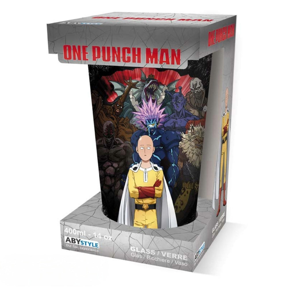 ABYstyle One Punch Man Alone 400ml Glass