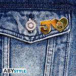 JoJo's Bizarre Adventure J Pin Badge
