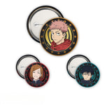 Jujutsu Kaisen Yuji, Megumi & Nobara 3 Badge Pack