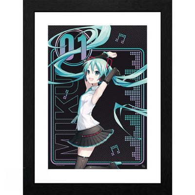 GB eye Hatsune Miku 01 30 x 40cm Framed Collector Print