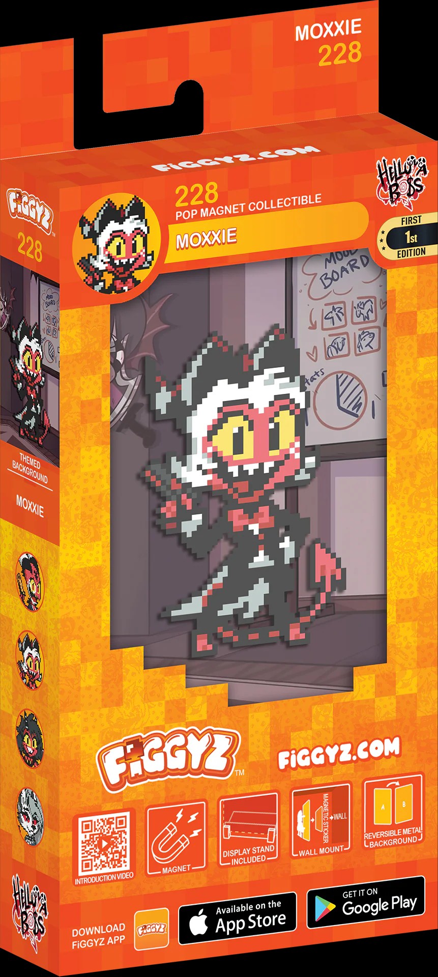 FiGGYZ Helluva Boss Moxxie 11cm Collectible Pop Magnet