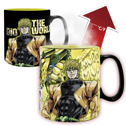 Jojo's Bizarre Adventure Jotaro Dio Heat Change Mug