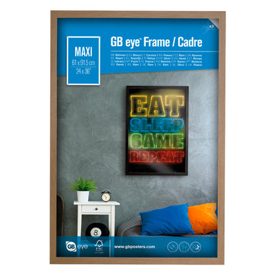 GB Eye Contemporary Wooden Oak Picture Frame - Maxi - 61 x 91.5cm