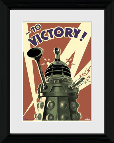 GB eye Doctor Who Victory 30 x 40cm Framed Collector Print