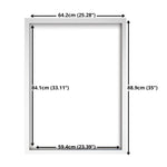 GB Eye Contemporary Wooden White Picture Frame - A1 - 59.4 x 84.1cm