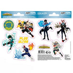 ABYstyle My Hero Academia Heroes Villains 2 Sheet Sticker Set
