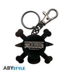 ABYstyle One Piece Luffy Skull Metal Keychain