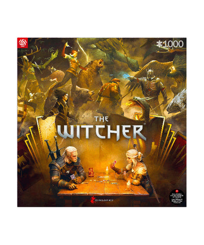 The Witcher Playing Gwent 1000 Piece Jigsaw Puzzle