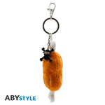 ABYstyle One Piece Meat On A Bone Plush 3D Key Chain 3 Badge Pack